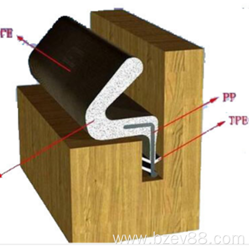 Custom Door Seal Wardrobe Pu Foam Sealing